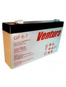 Аккумуляторная батарея Ventura GP 6-7 Напряжение 6 B - 7Ah Ventura Ventura GP 6-7 фото, купить, цена, магазин